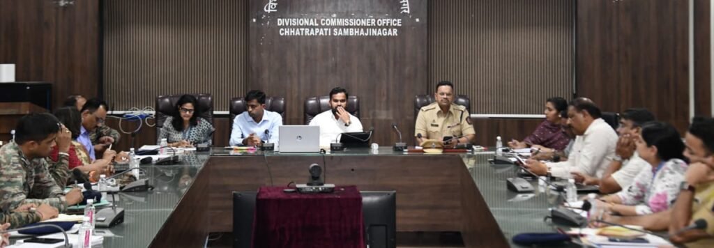 मान्सूनपूर्व तयारीसाठी प्रशासन सज्ज; विभागीय आयुक्त जी. श्रीकांत यांचे निर्देश