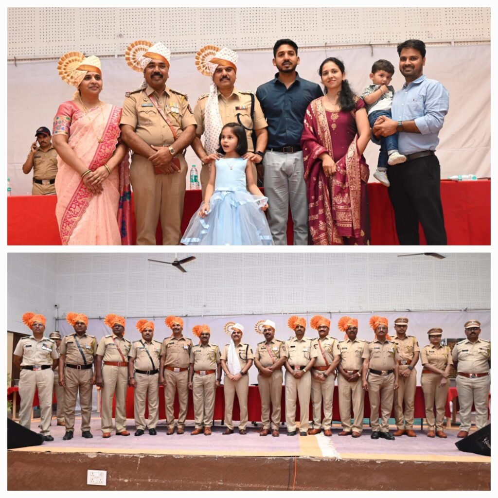 कर्तव्यपूर्तीचा सन्मान; छत्रपती संभाजीनगर ग्रामीण पोलीस दलातील 13 अधिकारी-अंमलदारांचा भावपूर्ण निरोप