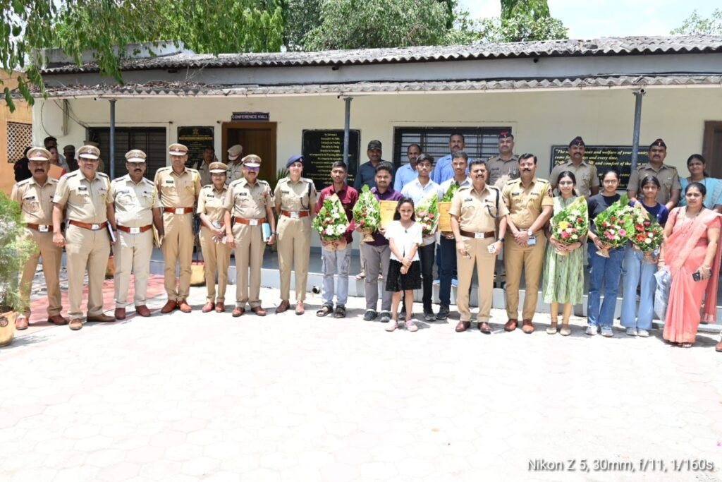 छत्रपती संभाजीनगर येईल 90 टक्क्यांहून अधिक गुण मिळवणाऱ्या पोलीस पाल्यांचा गौरव