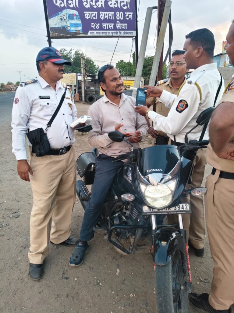 एकाच दिवसात ₹13.84 लाखांचा दंड; अपघातमुक्त जिल्ह्यासाठी ग्रामीण पोलिसांची धडक मोहीम